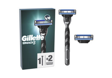 Skustuvas GILLETTE MACH3, +2 galvutės