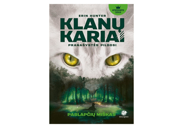 Knyga E. Hunter KLANŲ KARIAI. PASLAPČIŲ MIŠKAS, 1 vnt.
