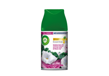 Oro gaiviklio AIR WICK papildas SMOOTH SATIN & MOON LILY, 250 ml