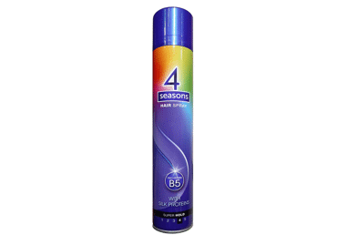 Plaukų lakas 4 SEASONS SUPER, 400 ml