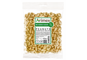 Kepinti, sūdyti žemės riešutai ARIMEX, 500 g