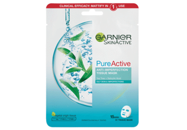 Lakštinė veido kaukė GARNIER, 23 g