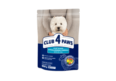 Club 4 Paws Premium with Lamb and Rice Complete Dry Food for All Breeds, 0.9 kg