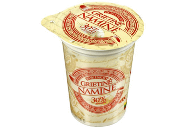 ROKIŠKIO NAMINĖ grietinė, 30 % rieb., 400 g