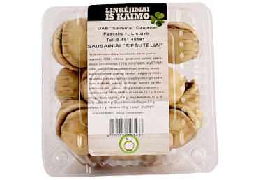 Sausainiai RIEŠUTĖLIAI, 250 g