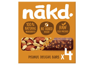 Datulių ir žemės riešutų batonėlis NAKD, 140 g