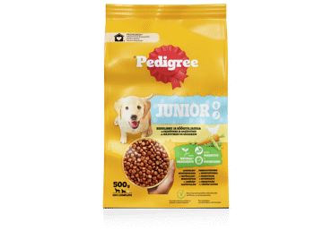 Сухой корм для щенков PEDIGREE JUNIOR, 500 г