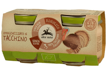 Ekologiška kalakutienos tyrelė ALCE NERO (kūd. nuo 4 mėn.), 160 g.