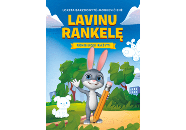 Knyga L. Barzdonytė LAVINU RANKELĘ: RENGIUOSI Į MOKYKLĄ, 1 vnt.