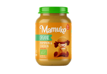 Ekologiška moliūgų ir vištienos košė MAMUKO nuo 6 mėn., 190 g