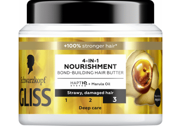 Hair mask GLISS 4IN1 Nourish, 400 ml