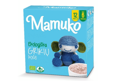Organic MAMUKO buckwheat porridge (from 6 months), 240 g