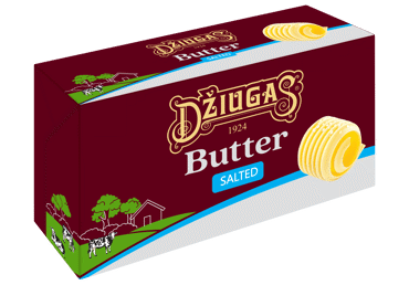 Sūdytas sviestas DŽIUGAS, 81 % rieb., 170 g