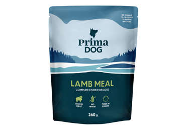 Šunų ėdalas PRIMADOG su aviena, 260 g