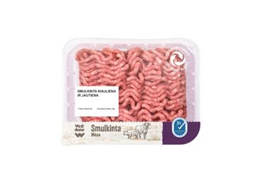 Liet. smulk. kiauliena ir jautiena, rieb. ne did. kaip 20 %, 400 g