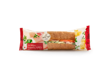 Sumuštinis SUBMARINAS su rūkytu kiaulienos kumpiu, 255 g