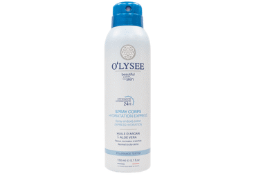Purškiamas kūno losjonas O'LYSEE EXPRESS, 150 ml