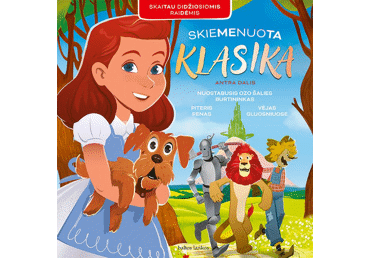 Knyga SKIEMENUOTA KLASIKA. 2 DALIS, 1 vnt.