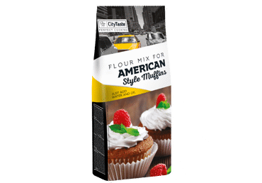 Flour mix for American chocolate muffins CITY TASTE, 400 g