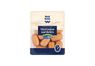 Mažosios virtos sardelės WELL DONE, a. r., 450 g