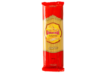 GINTARINIAI spagečiai, 400 g