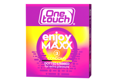 Prezervatyvai ONE TOUCH ENJOY MAXX, 3 vnt.