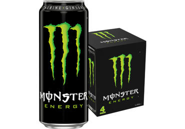 Energinis gėrimas MONSTER ENERGY, 4x500 ml