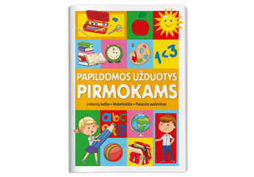 Knyga. PAPILDOMOS UŽDUOTYS PIRMOKAMS