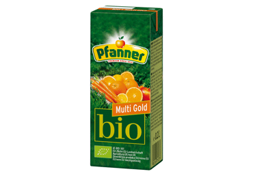 Organic drink MULTI GOLD PFANNER, 200 ml