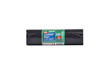 Šiukšlių maišai, 240l,5vnt, HOME EXPERT