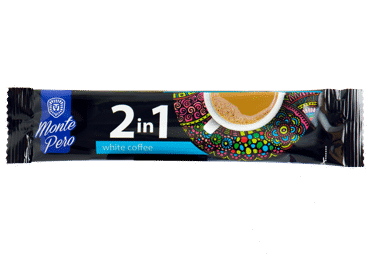 Tirpiosios kavos gėrimas MONTE PERO 2 IN 1, 14 g