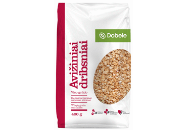 Avižiniai dribsniai DOBELES, 400 g