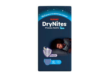 Sauskelnės HUGGIES DRYN. BOY, 49-60 kg, nuo 13 m., 9 vnt.