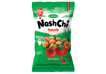 Pea and Oat Chips NASHCHI, tomato flavor, 60 g