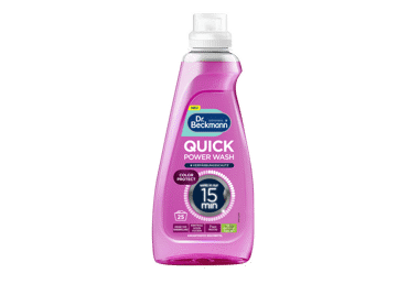 Detergent DR. BECKMANN QUICK Power Wash Color Protect, 25 washes, 800 ml