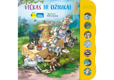 Knyga VILKAS IR OŽIUKAI, 1 vnt.