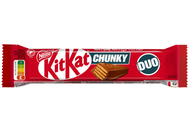 Вафельный батончик KIT KAT CHUNKY DUO, 64 г