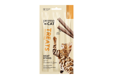 Meat stick PRIMACAT with chicken and liver, 15 g