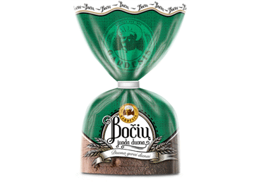 Juoda raikyta BOČIŲ duona, 400 g