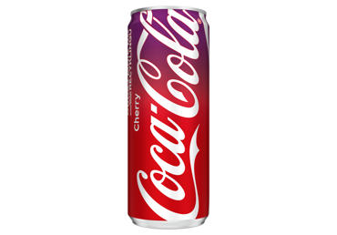 Gazuotas gėrimas Coca-Cola Cherry, 330 ml CAN