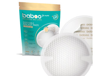 Vienkartiniai įklotai į liemenėlę BABOO®, 60 vnt