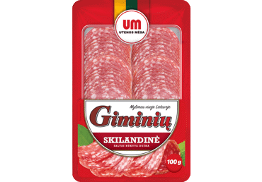 Šaltai rūkyta GIMINIŲ skilandinė dešra, a. r., 100 g
