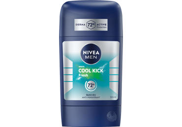 NIVEA MEN Fresh Kick стиковой антиперспирант для мужчин, 50 мл