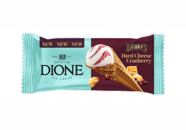 DIONE sūrio Džiugas ledai 75g