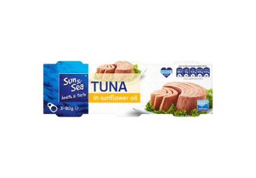 Tunai SUN&SEA saulėgrąžų aliejuje, 240 g
