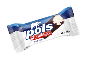 Glaistytas varškės sūrelis POLS, plombyro sk., 21,5 % rieb., 45 g