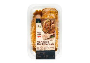 Marinuotos ančių krūtinėlės WELL DONE, 500 g