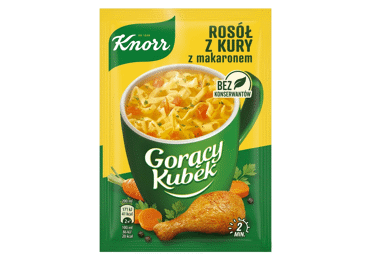 Chicken soup KNORR CUP-A-SOUP with noodles, 12 g