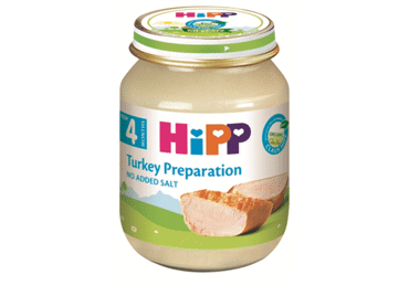Ekologiškas kalakutienos ruošinys HIPP, nuo 4 mėn., 125 g
