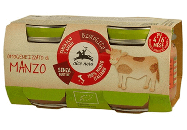 Ekologiška jautienos tyrelė ALCE NERO (kūd. nuo 4 mėn.), 160 g